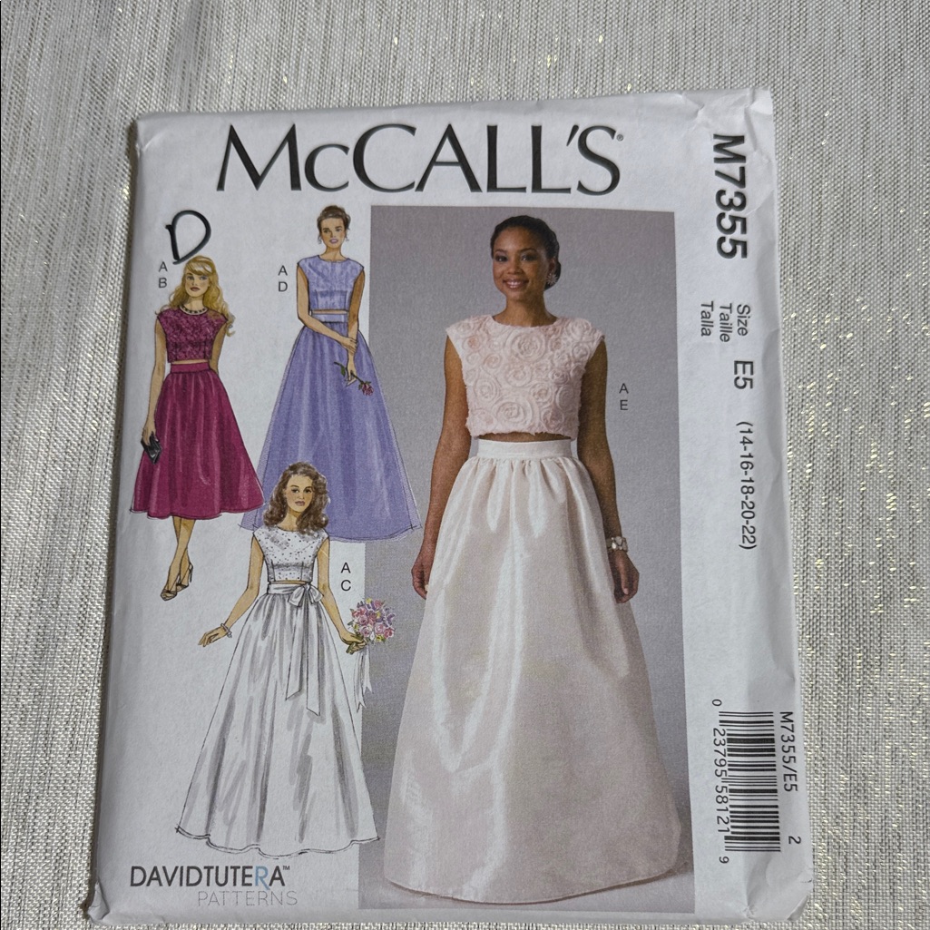 Mccall's M7355 Dress Pattern